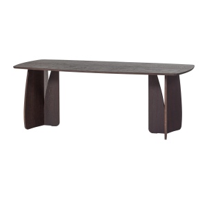 Masa dining maro din lemn 100x200 cm Veere Woood