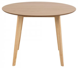 Masa dining maro din lemn 105 cm Roxby Quiet Object