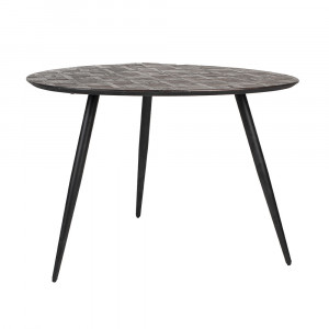 Masa dining maro din lemn 108x111 cm Webster Quiet Object