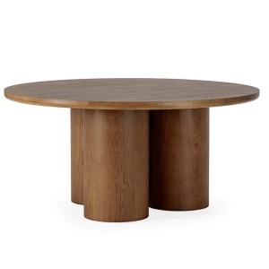 Masa dining maro din lemn 160 cm Tarol Thai Natura
