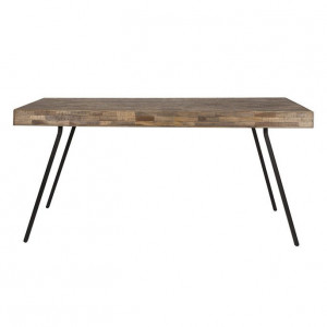 Masa dining maro din lemn 78x160 cm Suri Quiet Object