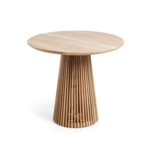 Masa dining maro din lemn 90 cm Jeanette Kave Home