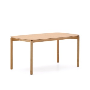 Masa dining maro din lemn 90x160 cm Indara Kave Home