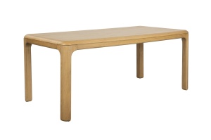 Masa dining maro din lemn 90x180 cm Oever Zuiver