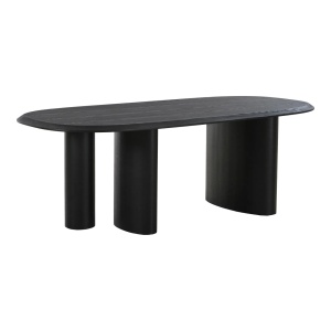 Masa dining neagra 100x220 cm Tirano House Nordic