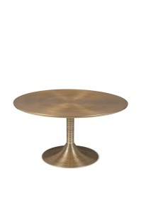 Masa laterala aurie din metal 40 cm Hypnotising Gold Bold Monkey