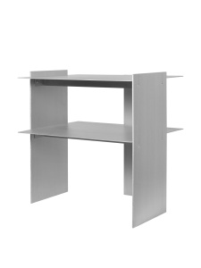 Masa laterala gri din metal 39x48 cm Lager Ferm Living