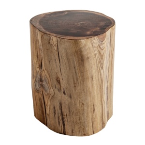 Masa laterala maro din lemn 33x35 cm Bouira Vical Home