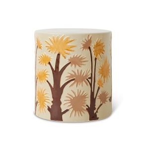 Masa laterala multicolora din ceramica 40 cm Earthenware HKliving