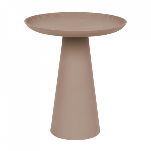 Masa laterala roz din metal 40 cm Ringar Quiet Object