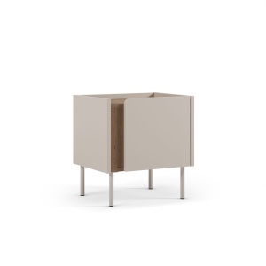 Noptiera crem din metal Lucile The Home Collection