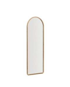 Oglinda dreptunghiulara maro din lemn 55x155 cm Milsa Kave Home