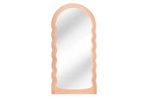 Oglinda ovala portocaliu caisa 80x160 cm Wave The Home Collection