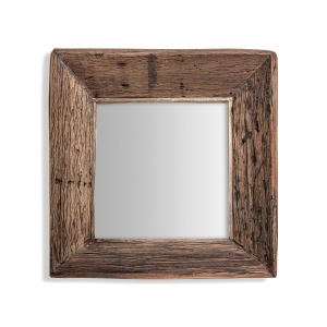 Oglinda patrata maro din lemn 53x53 cm Walding Vical Home