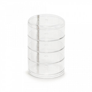 Organizator transparent din plastic Cosmetic Rotatable Zeller