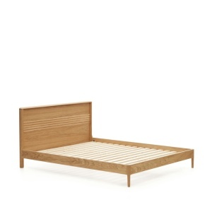 Pat maro din lemn 160x200 cm Lenon Kave Home