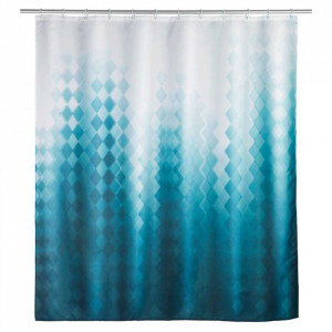Perdea dus multicolora din fibre sintetice 180x200 cm Tullin Wenko