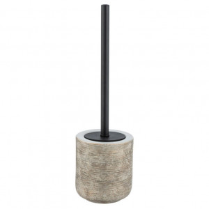 Perie pentru toaleta aurie din ceramica Fedio Wenko