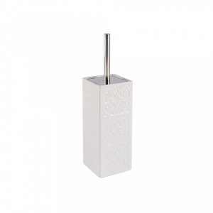 Perie toaleta alba din ceramica Cordoba Set Wenko