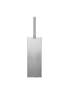 Perie toaleta argintie din metal Sama Ferm Living
