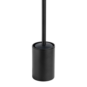 Perie toaleta neagra din metal Porto Matt Wenko