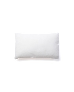 Perna dreptunghiulara alba din fibre sintetice 30x50 cm Nubu Kave Home
