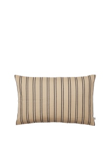 Perna dreptunghiulara bej casmir/neagra din bumbac 40x60 cm Twill Ferm Living