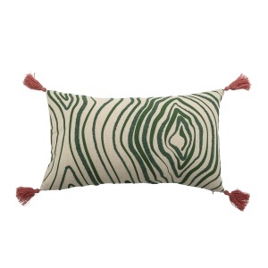 Perna dreptunghiulara multicolora din bumbac 35x60 cm Woodsby Bloomingville