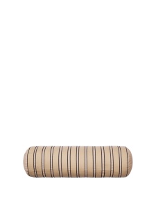 Perna ovala bej casmir/neagra din bumbac 20x60 cm Twill Ferm Living