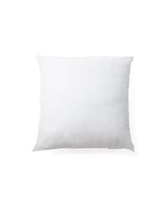 Perna patrata alba din fibre sintetice 45x45 cm Nubu Kave Home