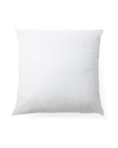 Perna patrata din fibre sintetice albe 60x60 cm Nubu Kave Home