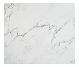 Placa protectie plita alba din plastic 52x60 cm Marble Wenko