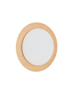 Plafoniera maro deschis din metal Novae Kave Home