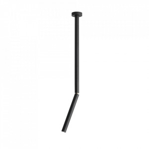 Plafoniera neagra din metal Stick Medium Quiet Object
