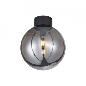 Plafoniera neagra/gri fum din metal Astro Brilliant