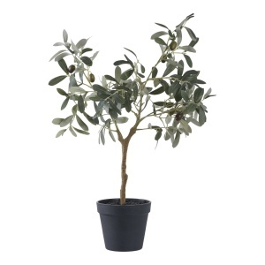 Planta artificiala verde din fibre sintetice 61 cm Olive House Nordic