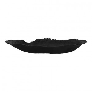 Platou negru din aluminiu 44 cm Husavik Pomax