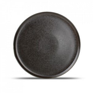 Platou negru din portelan 27,5 cm Ceres Fine2Dine