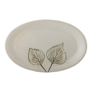 Platou pentru servire multicolor din ceramica 19x30 cm Aubrin Creative Collection