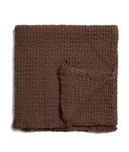 Pled maro din bumbac 130x170 cm Nulina Kave Home
