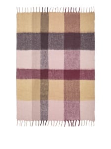 Pled multicolor din fibre naturale 130x170 cm Blur Ferm Living