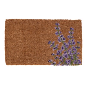 Pres intrare maro/mov din fibre naturale 45x75 cm Lavender Esschert Design