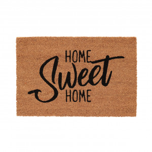 Pres intrare maro/negru din fibre naturale 40x60 cm Home Esschert Design