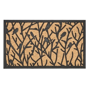 Pres intrare maro/negru din fibre naturale 45x75 cm Chiffchaff Esschert Design