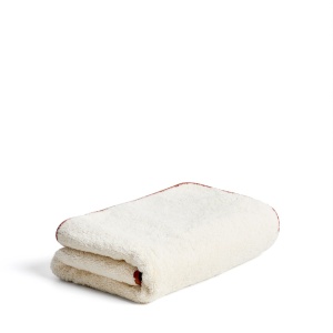 Prosop crem/portocaliu din bumbac 70x140 cm Sedora Kave Home