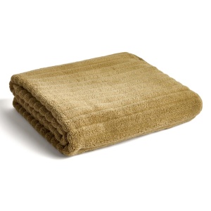 Prosop verde inchis din bumbac 70x140 cm Navira Kave Home