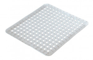 Protectie transparenta pentru chiuveta din plastic 27x31 cm Opal Sink Wenko