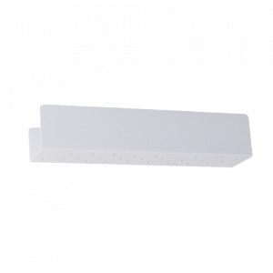 Raft alb din metal 50 cm Landa Custom Form