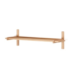 Raft maro din lemn 110 cm Sitra Kave Home