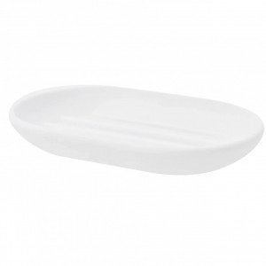 Savoniera alba din plastic 9x14 cm Touch Umbra